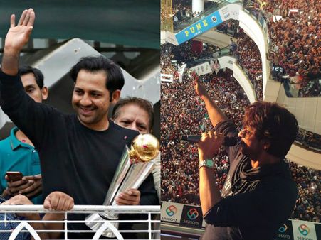Pakistani Cricket Fan DARES To Compare Sarfraz Ahmed With Shahrukh Khan! Gets Trolled Mercilessly