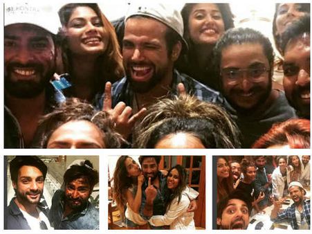 Bigg Boss 10 Winner Manveer Gujjar Celebrates Birthday With Lopa, Nia, Rithvik, Karan & Others