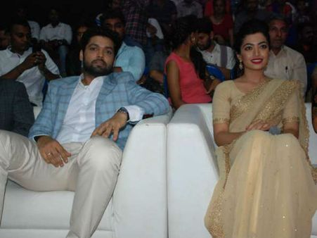 Rakshit Shetty Officially Announces His Engagement To Rashmika Mandanna