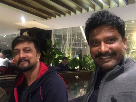 Sudeep And Prem Take A Selfie In Bangkok