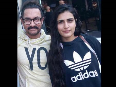 CAUGHT IN A FRAME! 'Thugs' Aamir Khan And Fatima Sana Shaikh Spotted Chilling In Malta