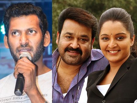 Vishal Is All Praises For Mohanlal & Manju Warrier!