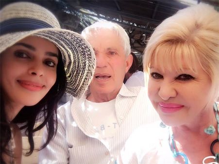 Mallika Sherawat Meets Donald Trump's First Wife Ivana Trump! View Pictures