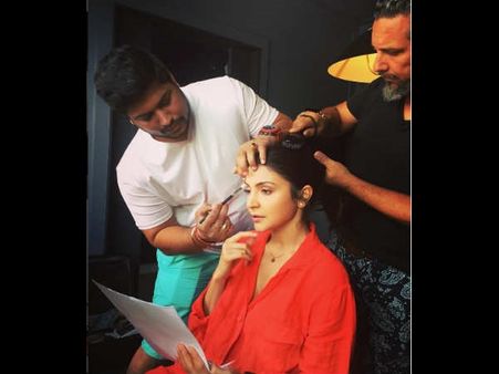 MAKEUP DIARIES! Anushka Sharma Shares A Glimpse Of How She Is Prepping Up For Sanjay Dutt Biopic