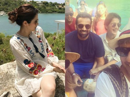 Sagarika Ghatge & Zaheer Khan Holiday In Jamaica & Antigua! They're Living The Caribbean Dream! Pics