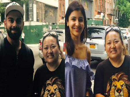 Fans Spot Anushka Sharma & Virat Kohli On The Streets Of New York! Click Selfies With Them