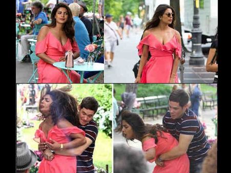 HOT! These First Pictures Of Priyanka Chopra Shooting For Her Next Hollywood Film Are A Must-See