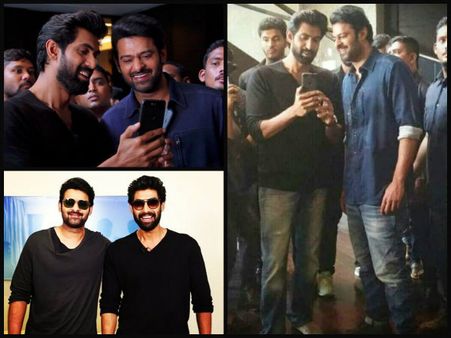 Forget His ROMANCE With Anushka Shetty! Prabhas Spotted BROMANCING Rana Daggubati [New Pictures]