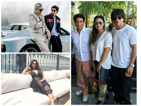 TOO MUCH LOVE! Gauri & Shahrukh Khan Spotted Twinning In Los Angeles; Bump Into This Superstar [PIC]