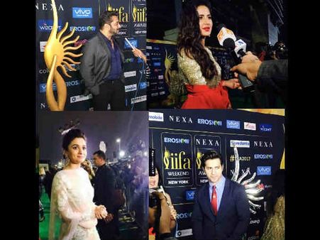 IIFA Rocks 2017: Salman Khan, Katrina Kaif, Varun Dhawan & Others SLAY At The Green Carpet [PICS]