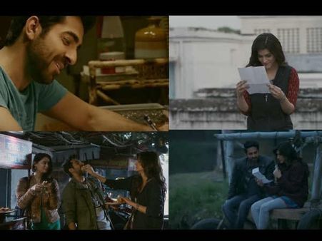 Nazm Nazm: Ayushmann Khurrana & Kriti Sanon Romance By Writing Love Letters To Each Other!