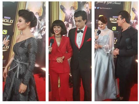 Zee Gold Awards 2017: Shivangi-Mohsin, Mouni Roy, Prince-Yuvika & Others Walk The Red Carpet