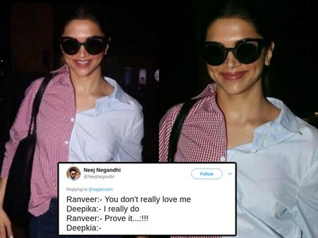 Deepika Padukone Gets Trolled Royally For Her Ridiculous Airport Shirt! Very Funny