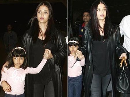 HOW ROMANTIC! Aishwarya Rai Bachchan Gives A HUG To Abhishek Bachchan; Aaradhya Bachchan Looks UPSET