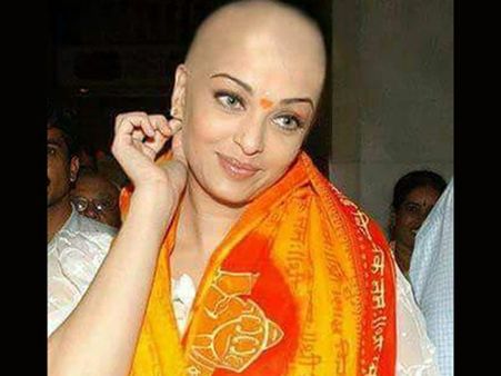 SHOCKING! Aishwarya Rai Bachchan Has Gone BALD; DONATED Her Hair At A Temple? Truth Is...