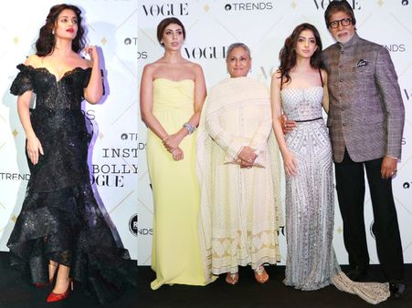 HOTTEST LOOK EVER! Aishwarya Rai Bachchan & Navya Naveli Nanda GRAB EYEBALLS At Vogue Beauty Awards!