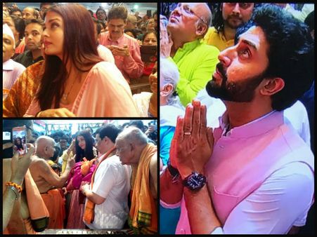 SPOTTED SEPARATELY! Why Aishwarya Rai Bachchan Was NOT Accompanied By Abhishek For Ganapati Darshan?