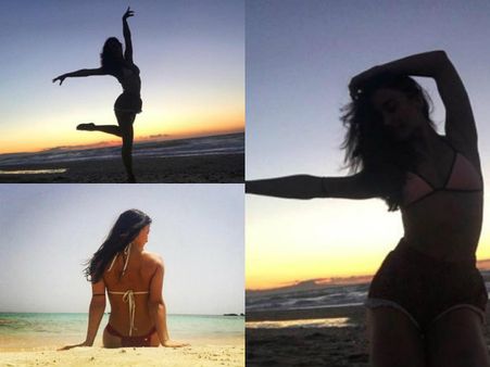 Bikini Diaries! Elli Avram Holidays In Sri Lanka & Chills By The Beach! Pics
