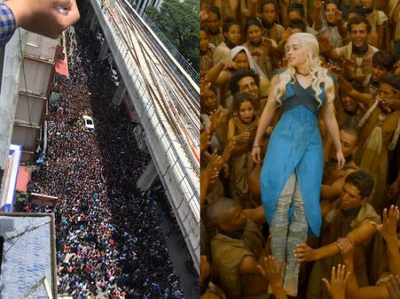 Sunny Leone Becomes The Khaleesi Of Kochi! View Pictures