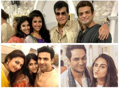 Karan Patel, Divyanka Tripathi, Adaa Khan ... TV Celebs Attend Ekta Kapoor’s Annual Ganpati Lunch!