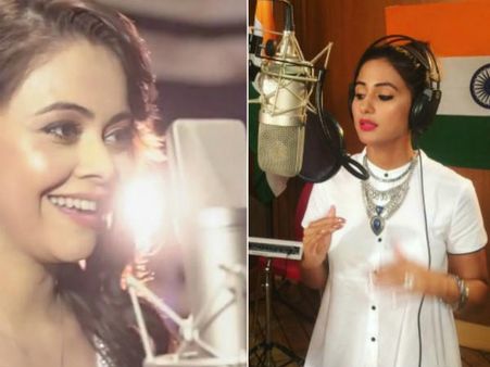 Hina Khan’s ‘Vande Mataram’ Or Devoleena Bhattacharjee’s ‘Hey Gopal Krishna’ – What’s Your Pick?