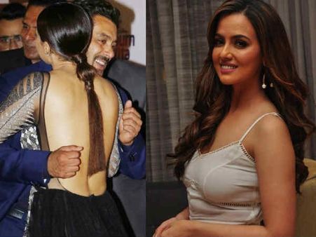 SHE IS DAMN ANGRY! Sana Khan Lashes Out At People Who Called Her Hug With Salman Khan 'Awkward'