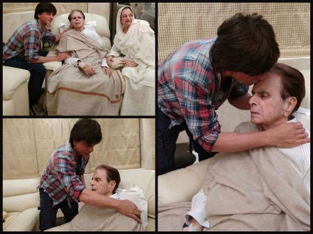 These Pics Of Shahrukh Khan Planting A Kiss On Dilip Kumar's Forehead Will Be Etched In Your Heart!