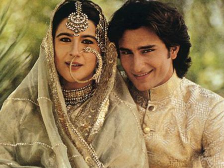 ROFL! Wedding Picture of Saif Ali Khan & Amrita Singh Becomes The Butt Of Jokes On Twitter!