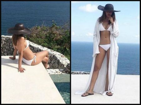 Move Over Her Nude Photoshoot! Esha Gupta Is Back With Her Damn Hot Bikini Avatar [New Pictures]