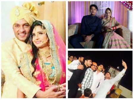 Diya Aur Baati Hum Actor Anas Rashid Marries Heena Iqbal (PICS)