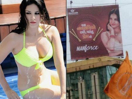 Sunny Leone's Navratri Themed Condom Ad Faces Opposition In Gujarat!
