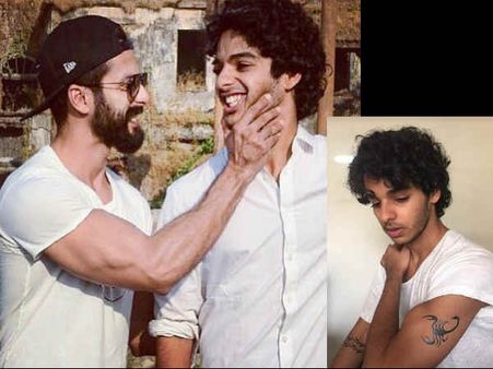 WHAT A DEDICATION! Shahid Kapoor's Brother Ishaan Khattar Gets Himself Inked For His Debut Film