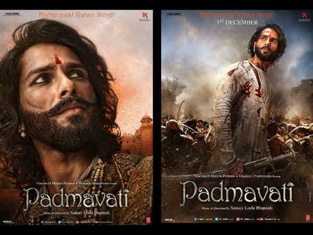 HERE COMES THE WARRIOR KING! Shahid Kapoor Slays As Maharawal Ratan Singh In Padmavati New Posters