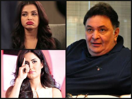 OMG! Did Rishi Kapoor THRASH Aishwarya Rai Bachchan, Katrina Kaif & Other Actresses, Indirectly?