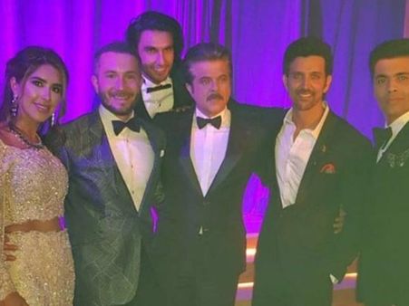 Unaffected By Kangana Ranaut Fiasco? Hrithik Roshan PARTIES HARD In London With Ranveer & KJo [PICS]