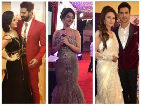 Zee Rishtey Awards 2017:Sriti Jha, Ankita Lokhande, DiVek, Surbhi Jyoti & Others Rock The Red Carpet