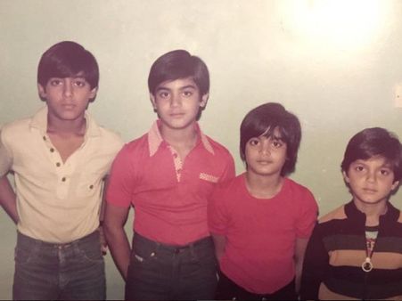 Salman Khan's Childhood Pic With Arbaaz Khan, Sohail Khan & Alvira Khan Is So Damn Cute! View Here