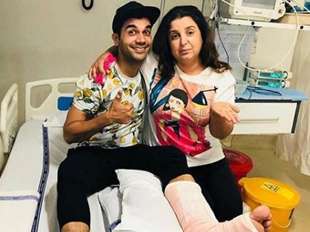 Rajkummar Rao Promotes 'Shaadi Mein Zaroor Aana' With A Fractured Leg!