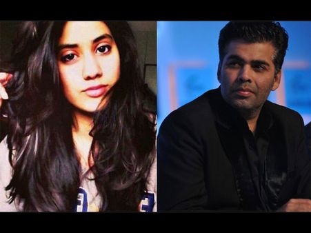 OMG! Sridevi's Daughter Jhanvi Kapoor Upset With Karan Johar; Here's Why