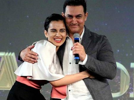 HE GIVES A DAMN! Aamir Khan STANDS With Kangana Ranaut After Bollywood BOYCOTTS Her