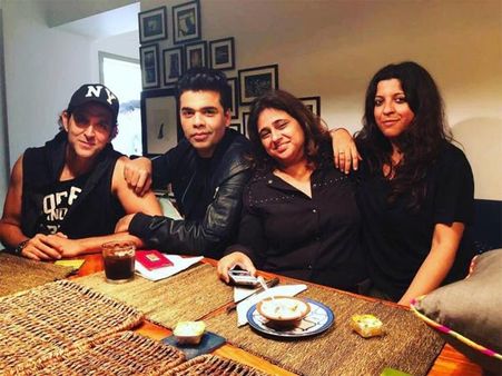 What's Cooking? Hrithik Roshan Meets Karan Johar At Farhan Akhtar's House!