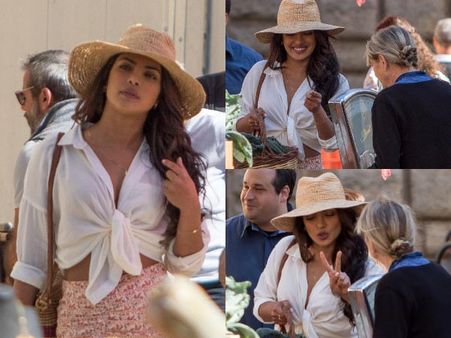 Priyanka Chopra Looks Like A Dream While Shooting For Quantico 3 In Italy! View Pictures
