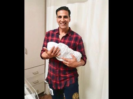 Akshay Kumar Shares A Glimpse Of Asin’s Baby Girl! Calls Her ‘Little Angel’!