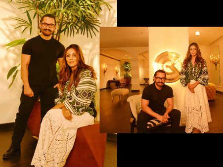A SECRET SUPERSTAR IN THE HOUSE! Aamir Khan Visits Gauri Khan's New Store [PICS]