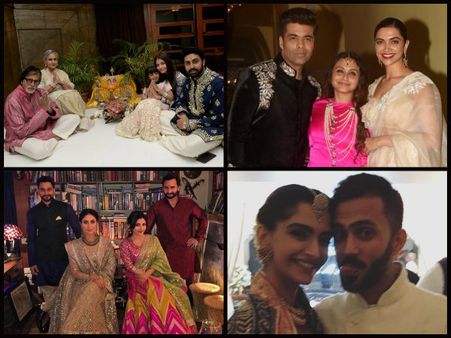 DIWALI PICS! Aishwarya Rai Bachchan, Rani Mukerji, Deepika Padukone & Kareena Kapoor Khan Turn Heads