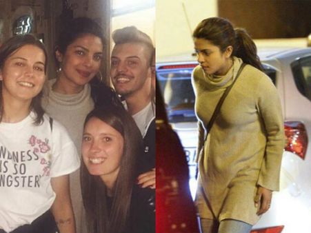 Priyanka Chopra Holidays In Rome & Walks The Streets Like A Commoner! View Pictures
