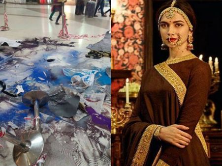 Deepika Padukone Blasts Goons For Destroying Padmavati Rangoli! Writes To Smirti Irani For Action!