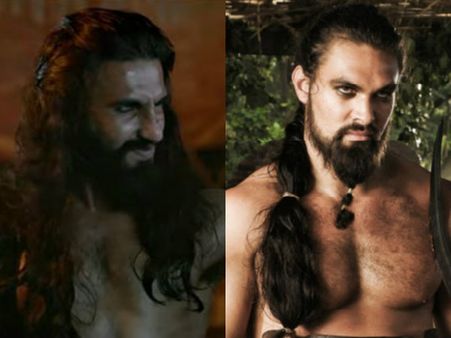 Similarities Between Ranveer Singh In Padmavati & Khal Drogo From Game Of Thrones!