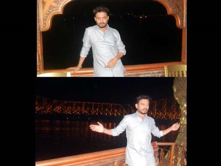 Irrfan Khan Takes A Boat Ride In Hooghly In Sync With 'Qarib Qarib Singlle'!