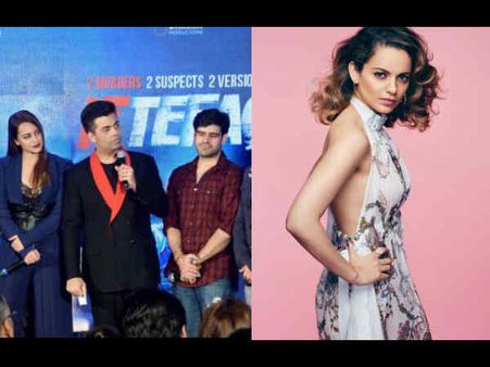 A Dig At Kangana! Karan Johar Cites Shahrukh Khan & Sidharth Malhotra's Example In Nepotism Debate